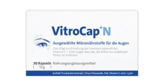 Front of VitroCap N product packaging